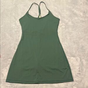 Green Sleeveless Dress